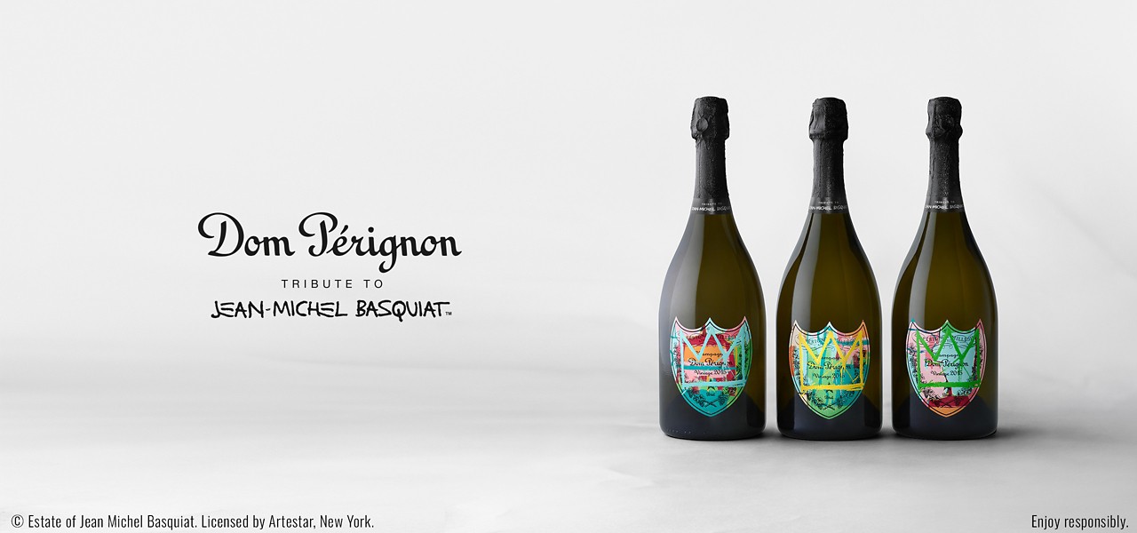 basquiat dom perignon